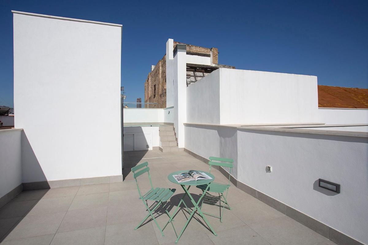 Private & Pool Goyeneta Sevilla Urban Apartment Kültér fotó