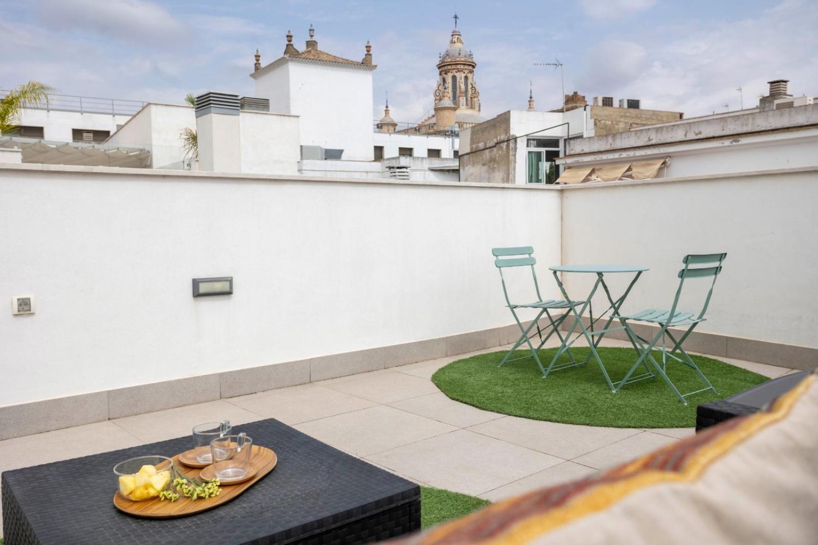 Private & Pool Goyeneta Sevilla Urban Apartment Kültér fotó